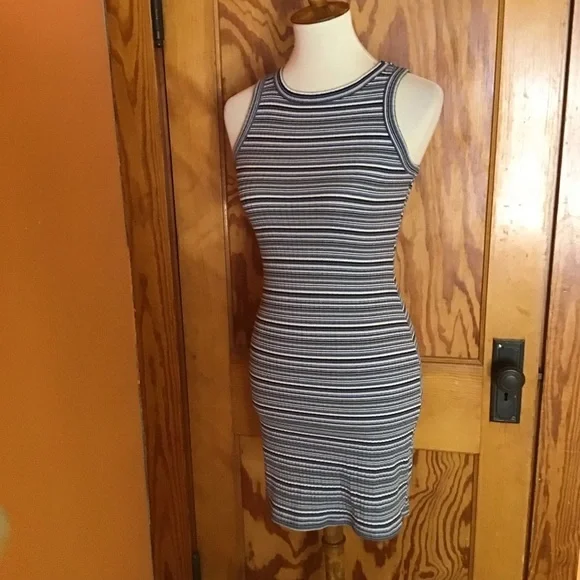 VTG Y2K Arizona Striped Bodycon Dress - Picture 5 of 11
